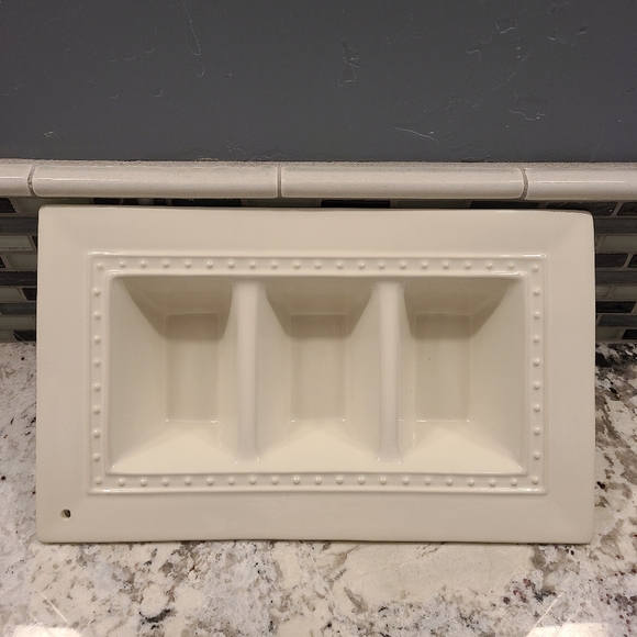 Nora Fleming Other - Nora Fleming Ceramic Three Sectional Serving Dish with 3 inserts
